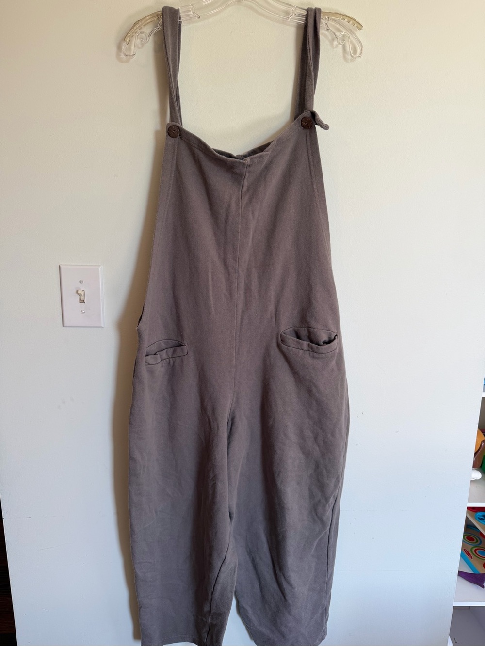 World Market Women’s Relaxed Strap Overall Romper Boho Oversized Earthy